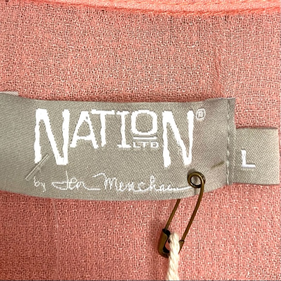 Nation LTD Mission Shirt Button Front Long Sleeve - Picture 7 of 9